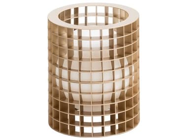 Fontana Arte Matrix Gold White Table Lamp FONF444305250OBWL