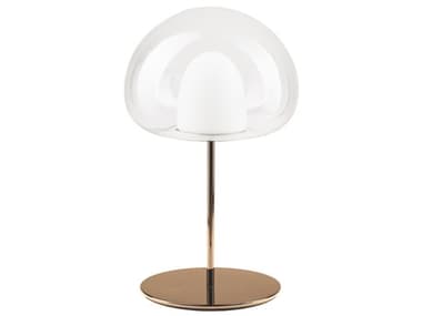 Fontana Arte Thea Glossy Copper Transparent Table Lamp FONF444905575RTWL