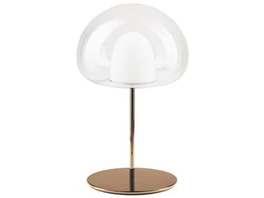 Fontana Arte Thea Glossy Copper Transparent Table Lamp FONF444910575RTWL