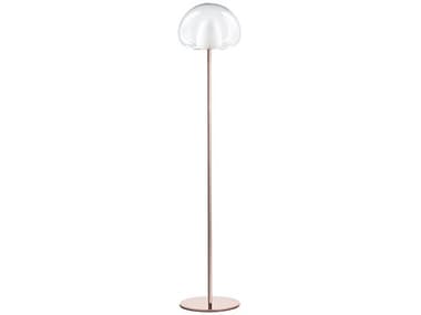 Fontana Arte Thea Glossy Copper Transparent Floor Lamp FONF444930575RTWL