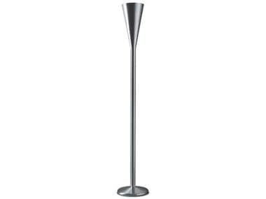 Fontana Arte Luminator Nickel-Plated Brass Stain Nickel LED Floor Lamp FONU0556ON