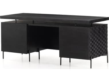 Four Hands Fallon Raffael Gunmetal Mango Wood Desk FS101365006