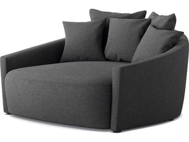 Four Hands Atelier Chloe Gibson Smoke Upholstered Media Lounger FS102766004