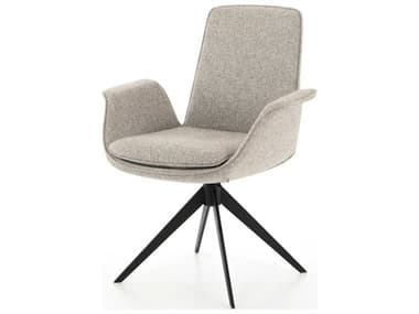 Four Hands Grayson Beige Upholstered Swivel Office Chair FS105770004