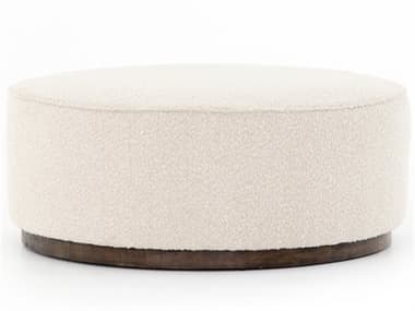 Four Hands Westgate Distressed Natural / Knoll Ottoman FS106119007