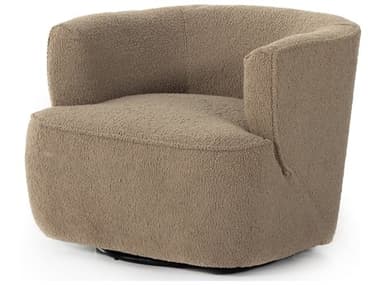 Four Hands Atelier Mila Sheepskin Camel  Swivel Chair FS107195014