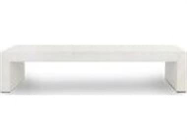 Four Hands Bina Parish White Concrete Coffee Table FS107703003