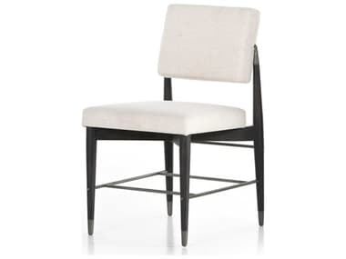 Four Hands Parallel Anton Oak Wood Beige Fabric Upholstered Side Dining Chair FS108409001