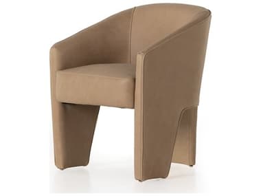 Four Hands Grayson Fae Palermo Nude Leather Dining Chair FS108434007