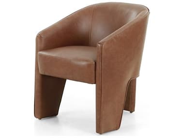 Four Hands Grayson Fae Sonoma Chestnut Leather Dining Chair FS108434009