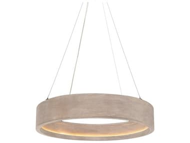 Four Hands Stockton Baum Brushed Oak Rubbed Down Bronze Round Pendant FS108771005