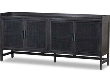 Four Hands Leighton Caprice Black Wash Mango  Wood Sideboard FS108909003