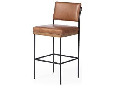 Four Hands Ashford Benton Sonoma Chestnut Bar Stool FS109318009