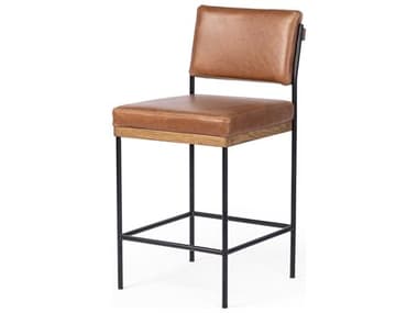 Four Hands Ashford Benton Sonoma Chestnut Counter Stool FS109318010