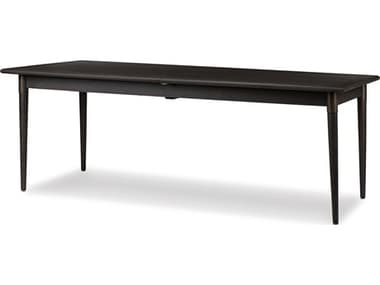 Four Hands Patten Harper Black Mango Veneer Rectangular Wood Extension Dining Table FS221246004