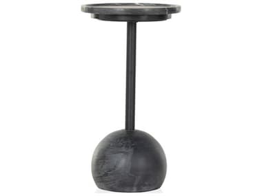 Four Hands Rockwell Viola Black Marble Accent Table FS224056003