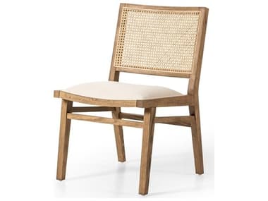 Four Hands Caswell Sage Savile Flax Upholstered Oak Wood Dining Chair FS224376010