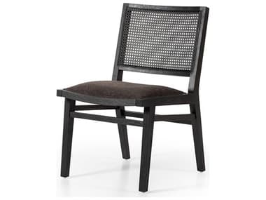 Four Hands Caswell Sage Antwerp Noir Upholstered Beech Wood Dining Chair FS224376011