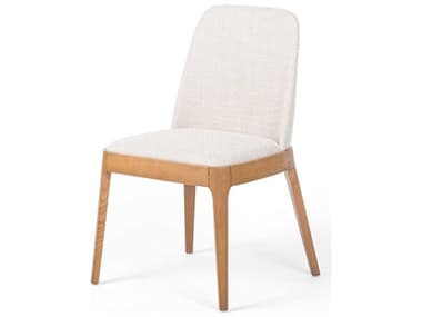 Four Hands Townsend Bryce Solid Wood Beige Fabric Upholstered Side Dining Chair FS224383002