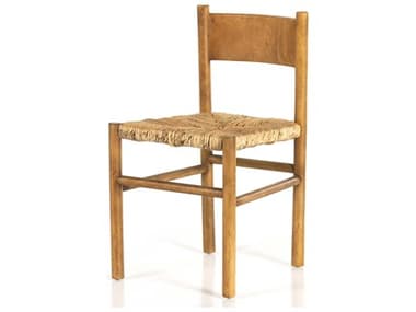 Four Hands Grass Roots Sundried Mango / Slight Dark Bleaching Side Dining Chair FS224509002