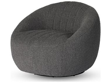 Four Hands Belfast Audie Knoll Charcoal  Swivel Chair FS226408006