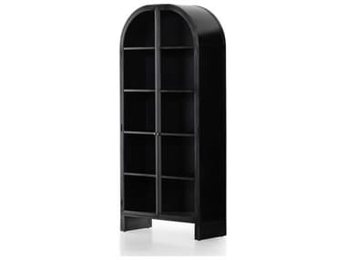 Four Hands Bolton Breya 40'' Wide Black Display Cabinet FS226709001