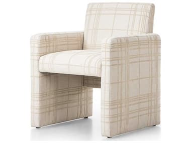 Four Hands Grayson Kima Beige Upholstered Arm Dining Chair FS226782006