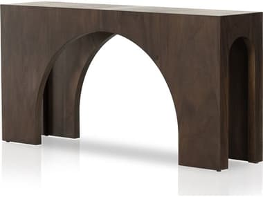 Four Hands Wesson Fausto Rectangular Wood Console Table FS226801002