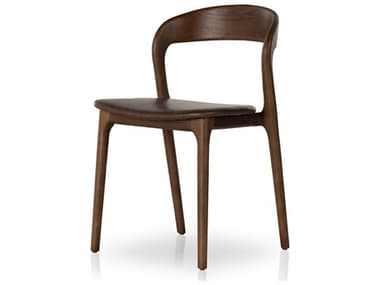 Luxecor Globetrotter Amare Sonoma Coco Leather Ash Wood Dining Chair LXCGLB31097