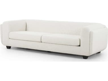 Four Hands Grayson Bailey 98" Gibson White Fabric Upholstered Sofa FS229133001