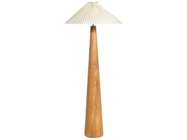 Four Hands Deacon Nora Light Oak Floor Lamp FS229256001