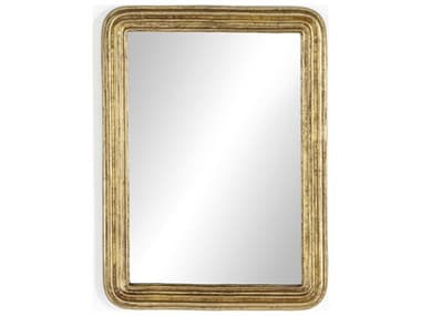 Four Hands Asher Vintage Antiqued Gold Leaf Rectangular Louis Mirror FS229288003