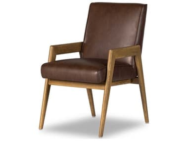 Four Hands Irondale Leather Arm Dining Chair FS229551005