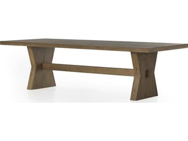 Four Hands Irondale Tia Drifted Oak Solid Dining Table FS229578001