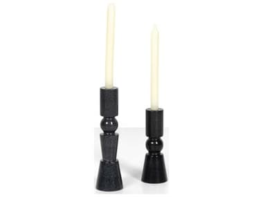 Four Hands Marlow Rosette Taper Candlesticks FS229702004