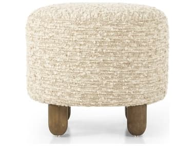 Four Hands Kensington Aniston Beige Upholstered Ottoman FS230810006