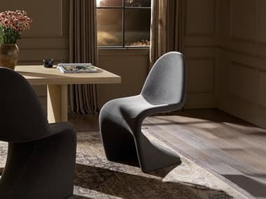 Four Hands Allston Briette Antwerp Seal Upholstered Dining Chair FS232016005