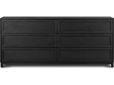 Four Hands Irondale Millie 6-Drawers Oak Wood Double Dresser FS233092001