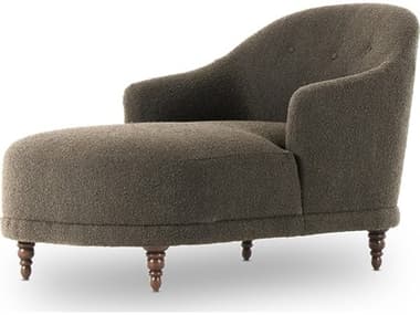 Four Hands Centrale Marnie Knoll Mink Chaise Lounge FS233256002