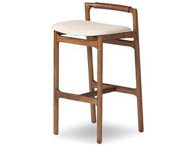 Four Hands Allston Fabric Upholstered Ash Wood Bar Stool FS233519017