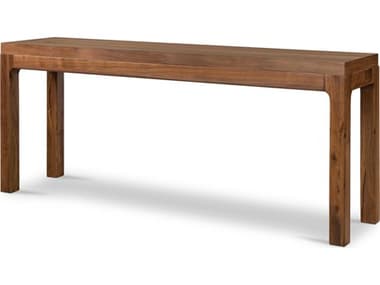 Four Hands Wallis Arturo 78" Rectangular Wood Natural Walnut Veneer Console Table FS234106001