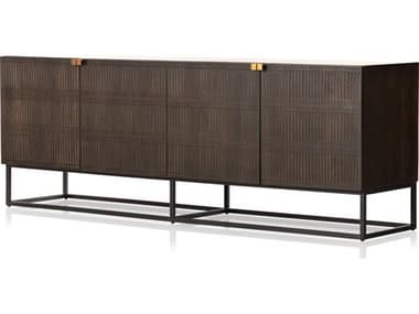 Four Hands Aiden Kelby Gunmetal  Closed Media Console FS234758003