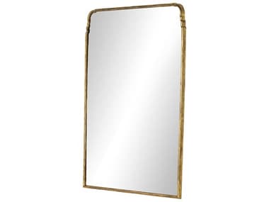 Four Hands Asher Loire Antiqued Gold Leaf Grand Floor Mirror FS234804001