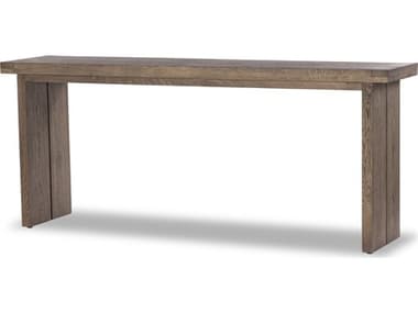 Four Hands Bennett Warby Worn Oak Veneer Console Table FS235177002