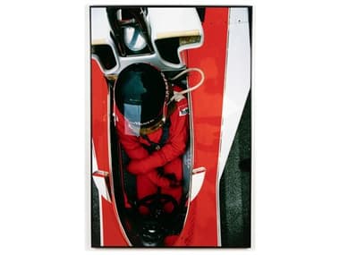 Four Hands Art Studio Monaco Grand Prix by Slim Aarons Black Maple Floater  Canvas Wall Art FS235521003