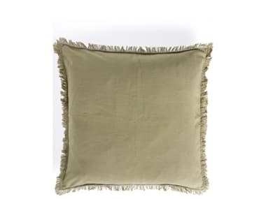 Four Hands Costa Handwoven Sage Cotton  Eyelash Pillow FS235707001