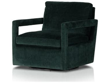 Four Hands Grayson Olson Emerald Worn Velvet  Swivel Chair FS236092001