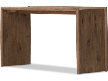 Four Hands Bolton Glenview 60" Rectangular Wood Weathered Oak Console Table FS236355001
