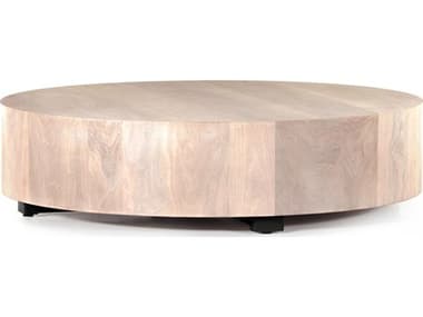 Four Hands Wesson Hudson Round Wood Coffee Table FS236589003