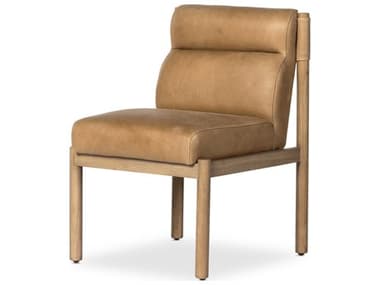 Four Hands Caswell Palermo Drift / Washed Natural Parawood Side Dining Chair FS236852002